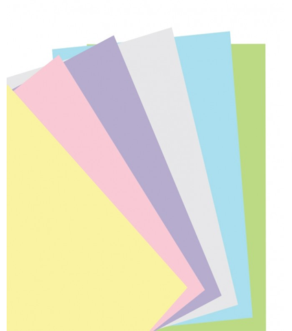 Hojas de colores