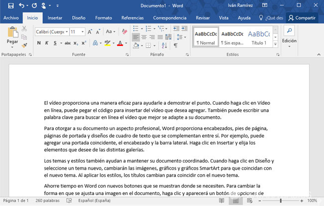 Elaboración de documentos